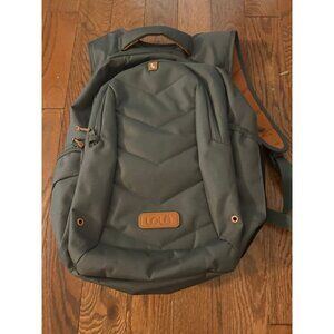 Lole Quilted Laptop Backpack -  Green - NWOT
